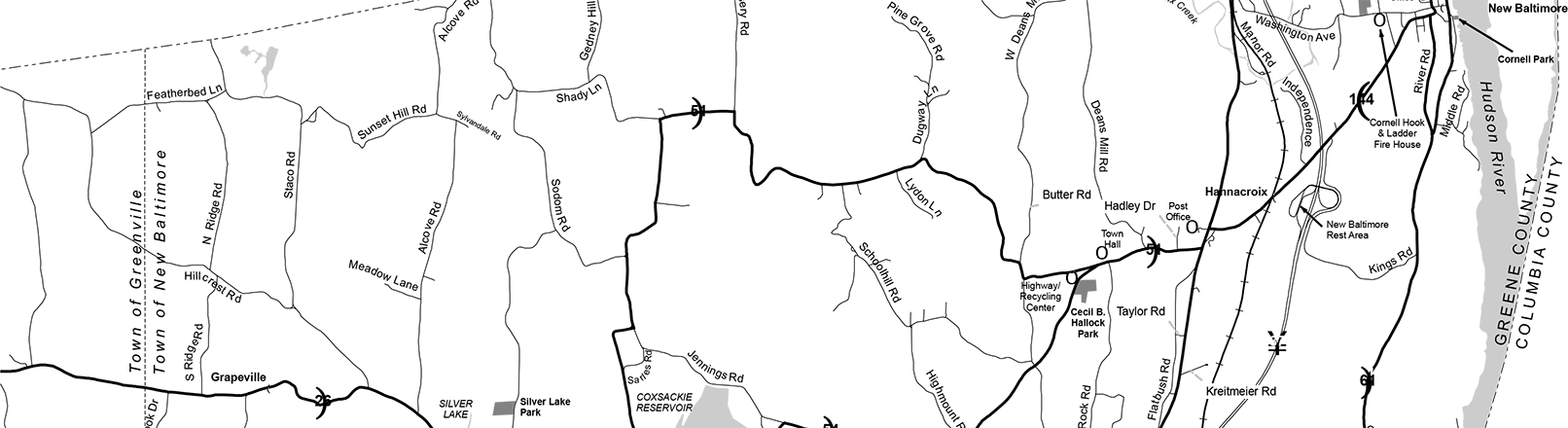 town of new baltimore map